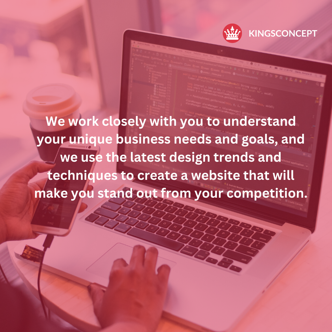 Website design or redesigns for your business or services. 