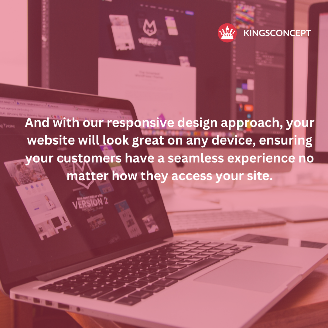 Website design or redesigns for your business or services. 