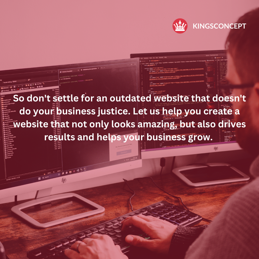 Website design or redesigns for your business or services. 