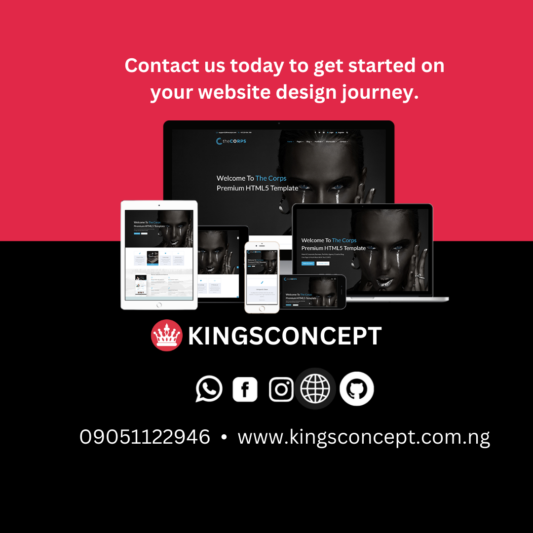 Website design or redesigns for your business or services. 