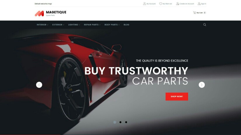 We will create a website for your car business 
